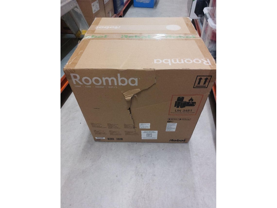 Aspirador Robô IROBOT Roomba® 776 Combo+ AutoWash™ dock (Outlet Caixa Aberta - Autonomia: 180 min - Preto)