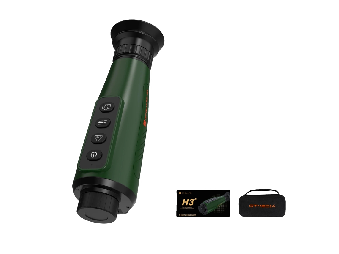 Monóculo Térmico, Tecnologia De Imagem Com Ia, Design À Prova D'água, H3
