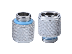2 Peças Conector De Compressão De Torção Rápida G1/4 Para Sistema De Resfriamento Por Água Com Tubo Macio