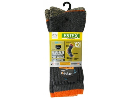 Meias ESTEX Unisexo (Multicor - 43/46)