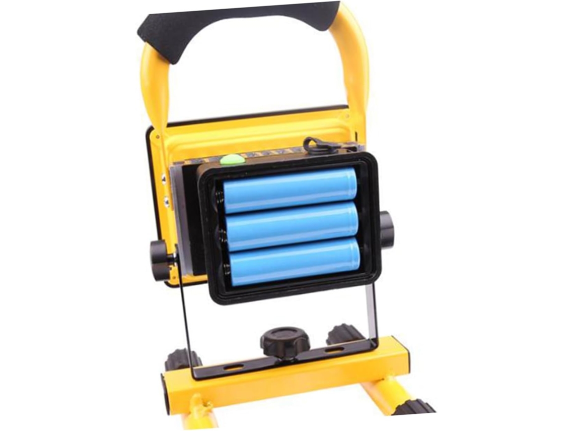Luz De Trabalho Led Recarregável De 30 W, Projetor Portátil Para Uso Externo Em Camping E