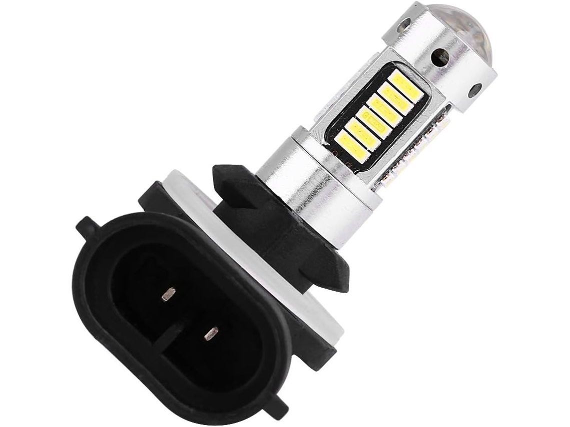 Lâmpadas De Farol Tbest 881 Para Carro, Branco Ultrabrilhante 6500k, 30 Chips De Led, 4014de Alta Potência, 25w, 550 Lúmens