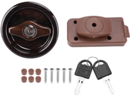 Conjunto De Maçaneta Travamento Para Rv, Maçaneta Redonda À Prova D Água Para Porta De Banheiro Com Chave, Chave De