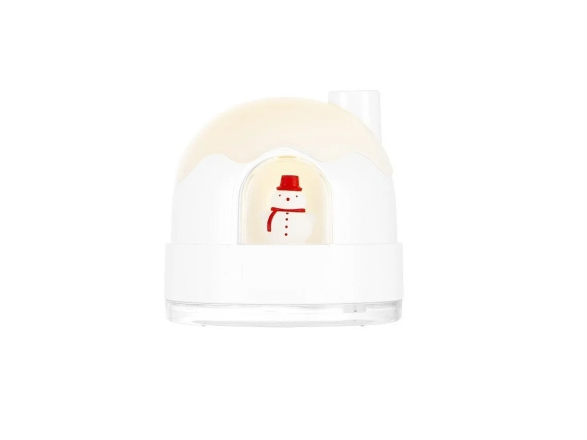 Umidificador De Natal Difusor De Óleo Essencial Desktop Bestvite Branco