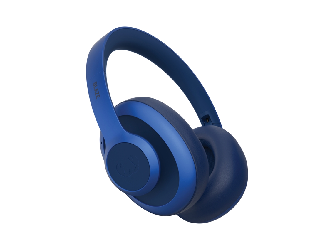 Auscultadores Bluetooth FRESH 'N REBEL Clam Blaze (Over Ear - Microfone - Azul)