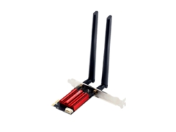 Adaptador Wi Fi Pcie 6e Ax210 5400 Mbps Placa De Rede Ethernet Sem Fio Slowmoose