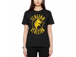 Rockinstone Rocky Movie Black Stallion Black Adult T-shirt Size:s