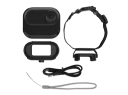 Pet Camera With Collar 1080p Anti Shake 0.96 Inch Ips Hd Color Screen Wide Angle Pet Sport Cam For Cycling Outdoor Black LAXISCREED