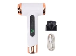 Secador De Cabelo Portátil 200w Recarregável 15000mah Branco