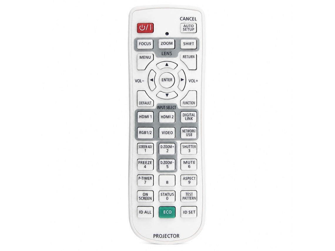 Comando À Distância Para Projetor Compatível Com Panasonic N2qaya000150