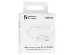 Adaptador Projetado Klinke Usb-C Zu para Samsung Branco