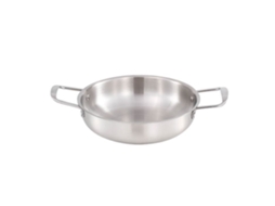 Pan de Cozinha Koreano para Ramen 22cm com Pega em Aço Inox LAXISCREED