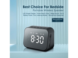 Caixa de Som LAXISCREED Ultra portátil Bluetooth 5.0