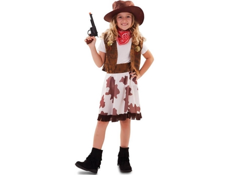 Fato de Menina  Cowgirl Colete (Tam: 5 a 6 anos)