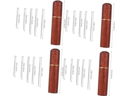 Kit Com 4 Conjuntos De Agulhas De Bordado Para Costura E Quilting