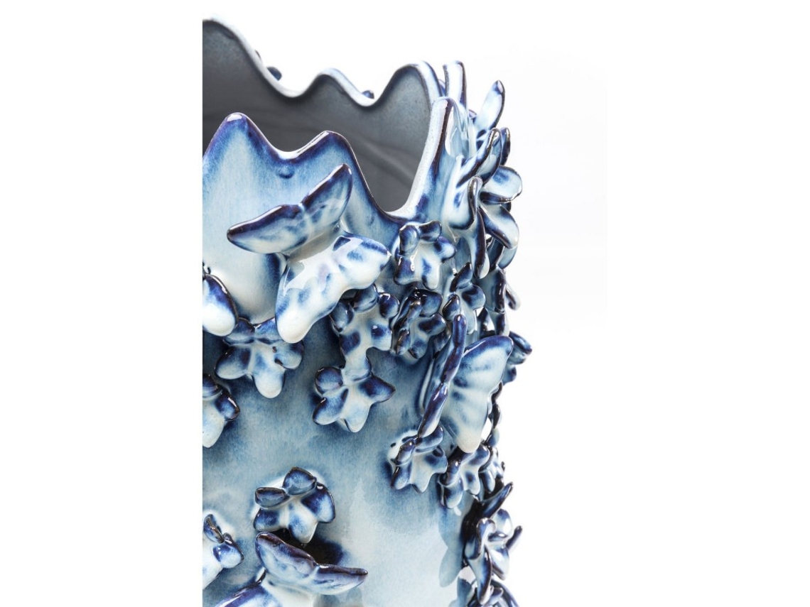 Vaso Butterflies Azul 50 cm