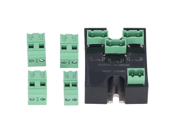 Relé de Estado Sólido Trifásico YURU, Mini, Ss 4 32vdc Entrada, 24 480vac Saída, Kit com Conectores