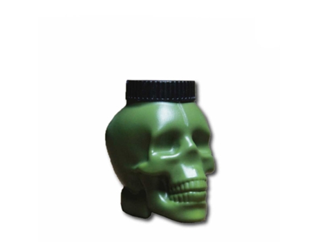 Bandido Hair Wax Cera em Pó Shiny Extra Fixação Caveira Verde