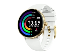Smartwatch S76 Com Bluetooth Para Chamadas E Notificações De Mensagens Em Aplicativos Móveis Yizhood (branco)