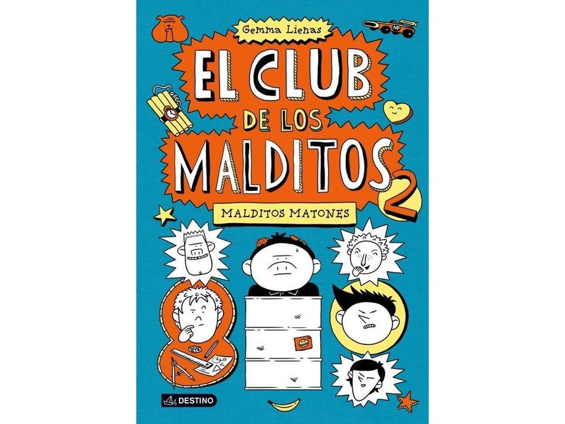 Livro Malditos Matones de Gemma Lienas (Espanhol)