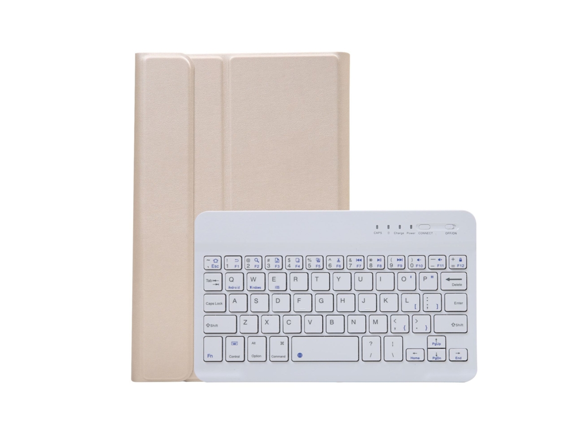 Capa de Teclado Bluetooth para Samsung Tab A7lite 8.7t220/225 com Teclado Bipartido Magnético e Rato XIAOMOYU