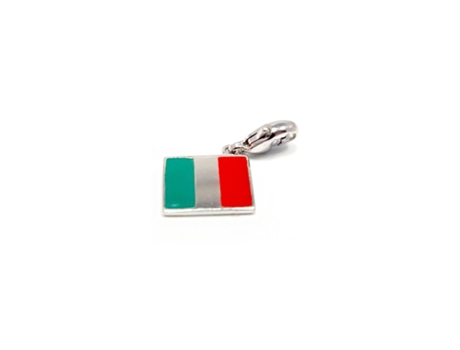 Charme feminino  8304IT (1 cm) Vermelho Verde Prateado (1 cm)