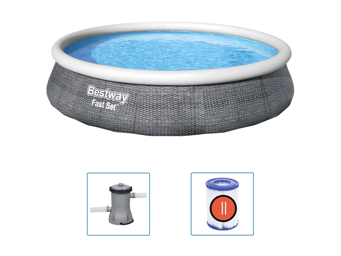 Piscina BESTWAY PVC (396 x 84)