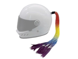 Capacete de Motocicleta Trança, Adesivo, Capacete, Canto Decoração Acessórios de Motocicleta para Ciclismo Modificação Acessórios TAISHENGDA