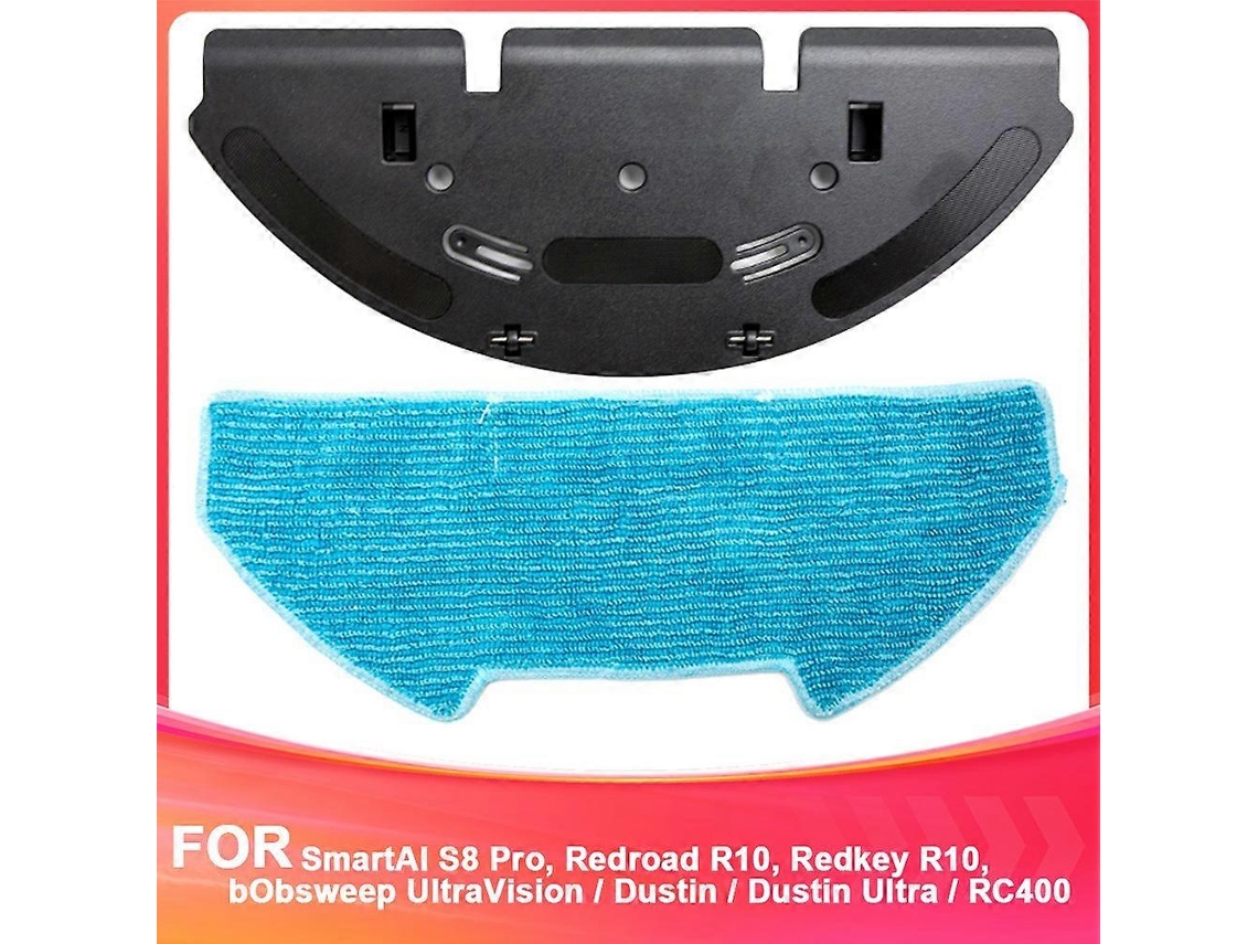 Kit De Suporte E Panos De Limpeza De Substituição Para Esfregão Bobsweep Dustin, Rc400, Kit De Panos De Limpeza Sobressalentes, Suporte Para Es_glo