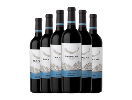 Vinho TRAPICHE Malbec Mendoza (0.75 L - 6 Unidades)