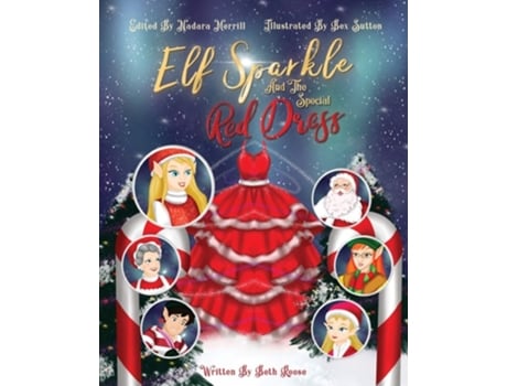 Livro Elf Sparkle And The Special Red Dress De Beth Roose (inglês)