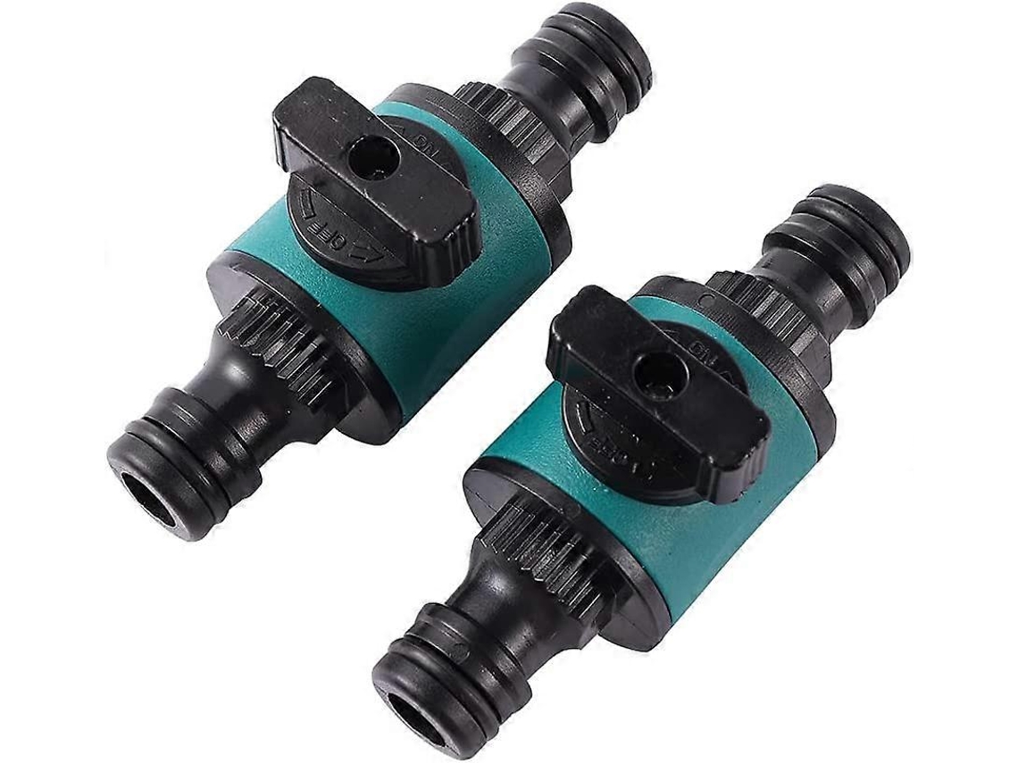 Conector rápido de manguera de jardín 16mm, con torneira de doble vía | S/MARCA