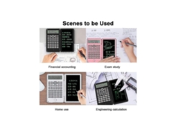 Calculadoras Científicas, Calculadora De Mesa De Bolso Com Visor Lcd De 12 Dígitos Ing E St Everley891