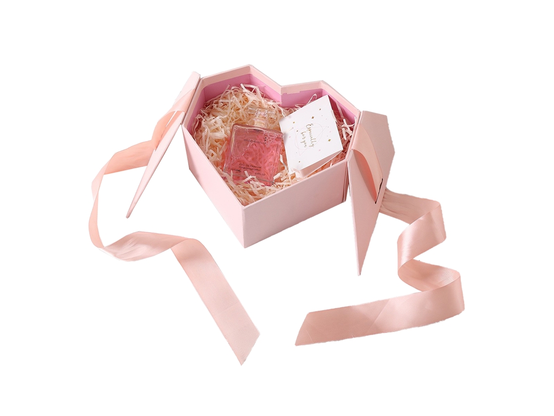 Laxiscreed Caixa Presente Pink Love 21x21x10 Cm, Elegante E Perfeita Para Ocasiões Especiais