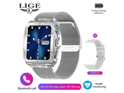 Relógio Inteligente Masculino Bluetooth Chamada Monitor em Tempo Real Termômetro Esporte Fitness Smartwatch para Android Ios
