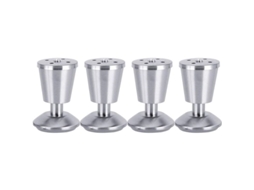 Pies De Mueble Ajustables De Acero Inoxidable Espesorado Para Sofá, Armário, Mesinha De Cabeceira, Tv, Resistente Ao Deslizamento