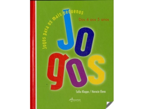 Livro Jogos Para Mais Pequenos: 4: 5 An (2º Ed.) de Sofia: Elena Kloppe (Português)