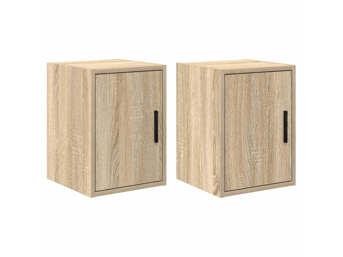Conjunto de 2 Armários de Parede para Garagem Derivados de Madeira MAISON EXCLUSIVE