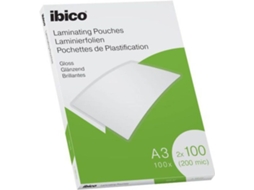 Bolsa de Plastificação IBICO Gloss A3 (100 Mícrones)