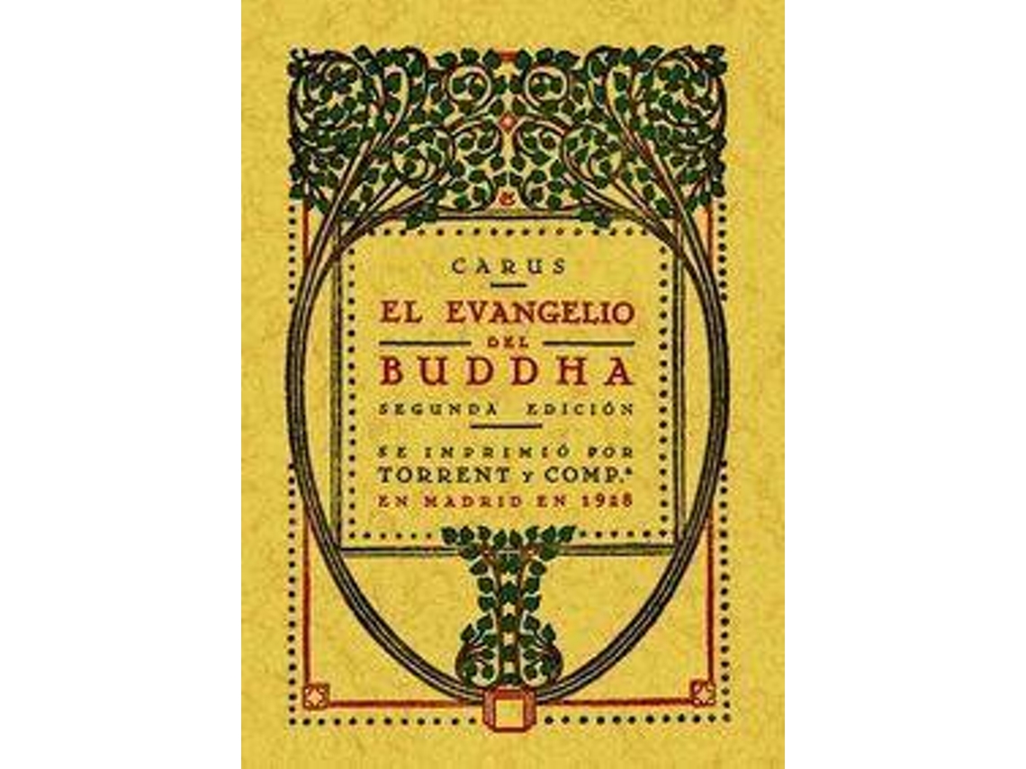 Livro El Evangelio Del Buddha de Pablo Carus (Espanhol)