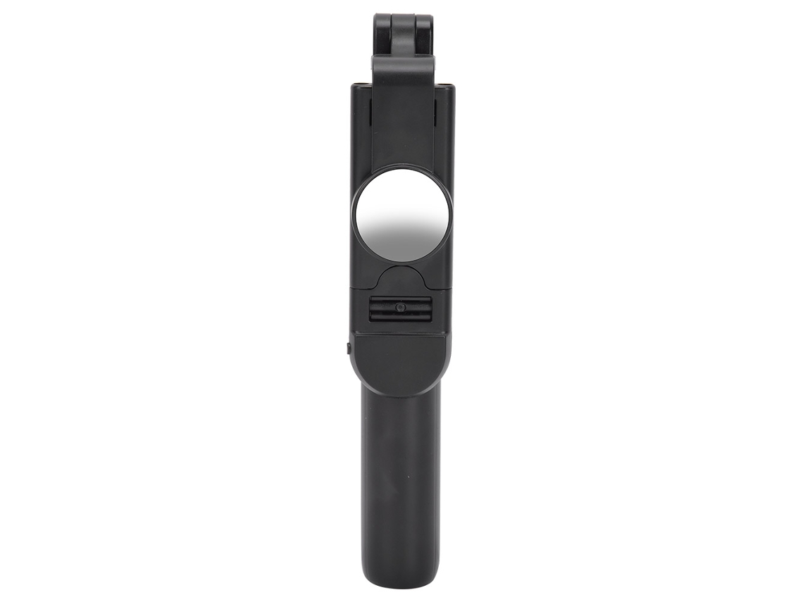 Bastão De Selfie Tripé Com Luz Preenchimento E Controle Bluetooth K10-s Black