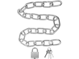 Cadeado De Corrente Anti - Corte Para Bicicletas De Uso Externo
