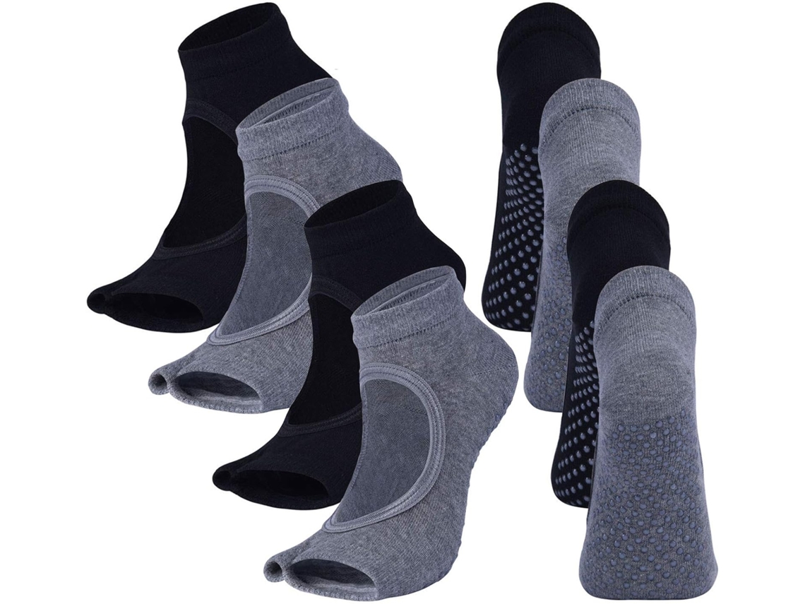 Meias de Ioga Femininas Silicone Antiderrapantes AQUAFORGE
