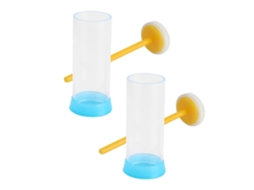 Conjunto De 2 Frascos De Marcação Para Apicultura Com Esponja.