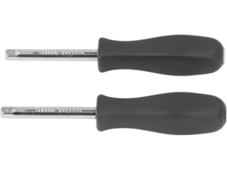 Cabo Giratório Gloglow, 2 Peças, Cabo De Chave Fenda Aço Cromo Vanádio, 1, 4 Polegadas, 6, 35mm X 150mm, Para Reparos E
