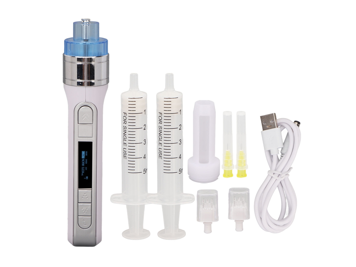 Caneta Injetora Facial Elétrica Reduz Olheiras E Remove Rugas