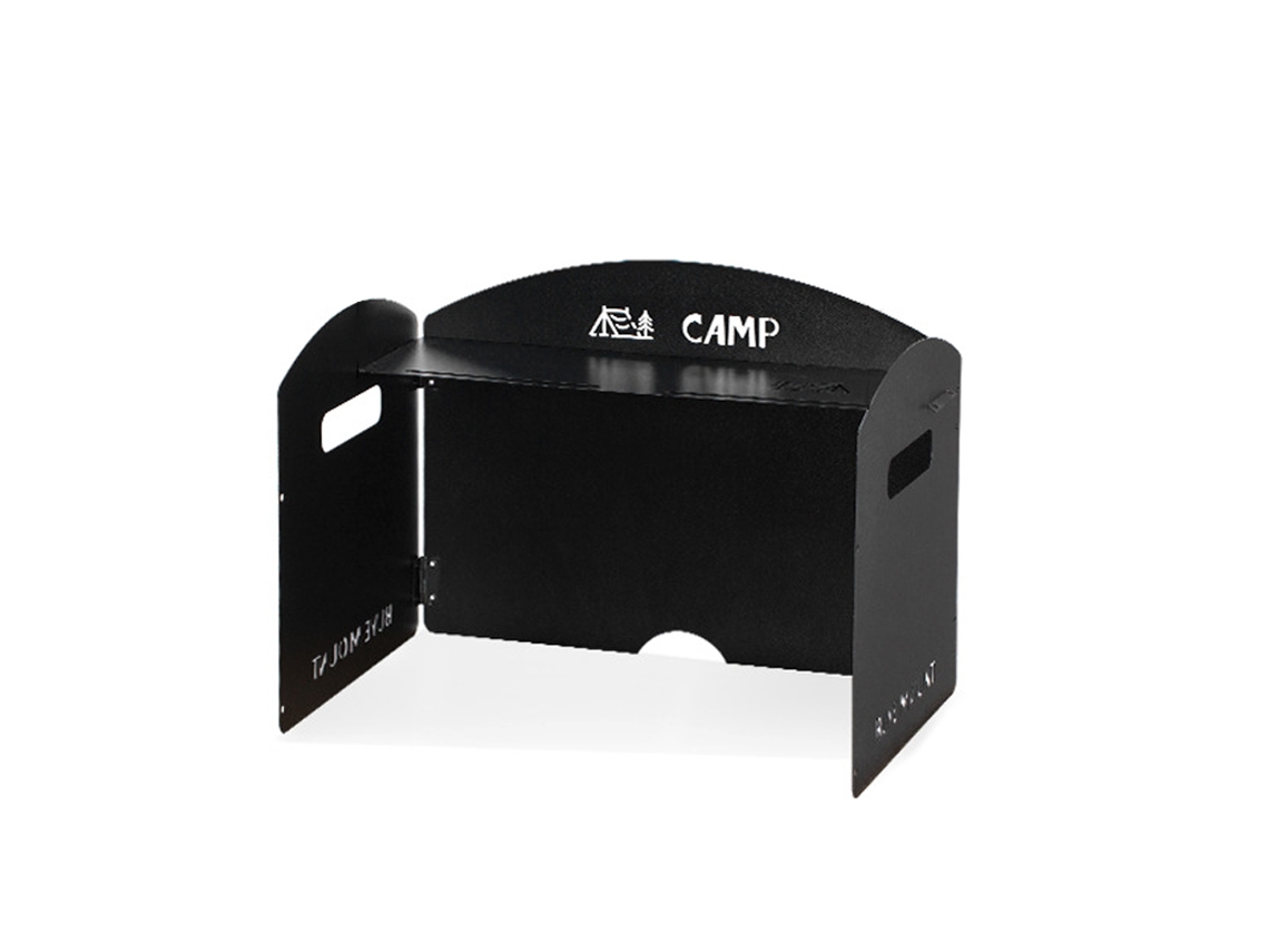 Protetor de Vento Portátil para Fogão de Camping Plegável