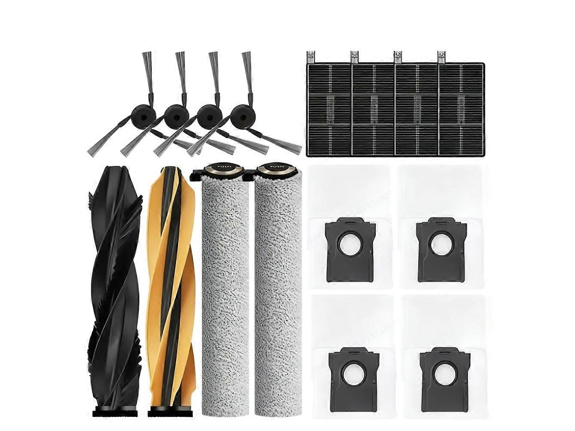 Conjunto De 16 Peças Para Aspirador De Rolo Aqua 10 Ultra / Aqua10: Acessórios Para Varrição, Incluindo Escova Principal, Lateral, Esfregão, Filt_ozo
