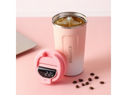 Caneca de Café LAXISCREED Inox Isolada com Tela de Temperatura