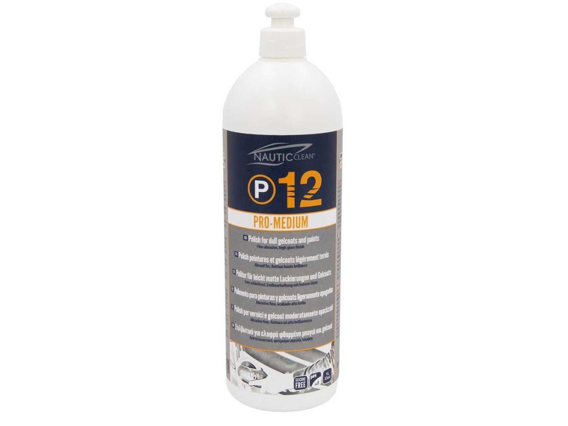 1L 12 Polonês Limpador Branconautic Clean